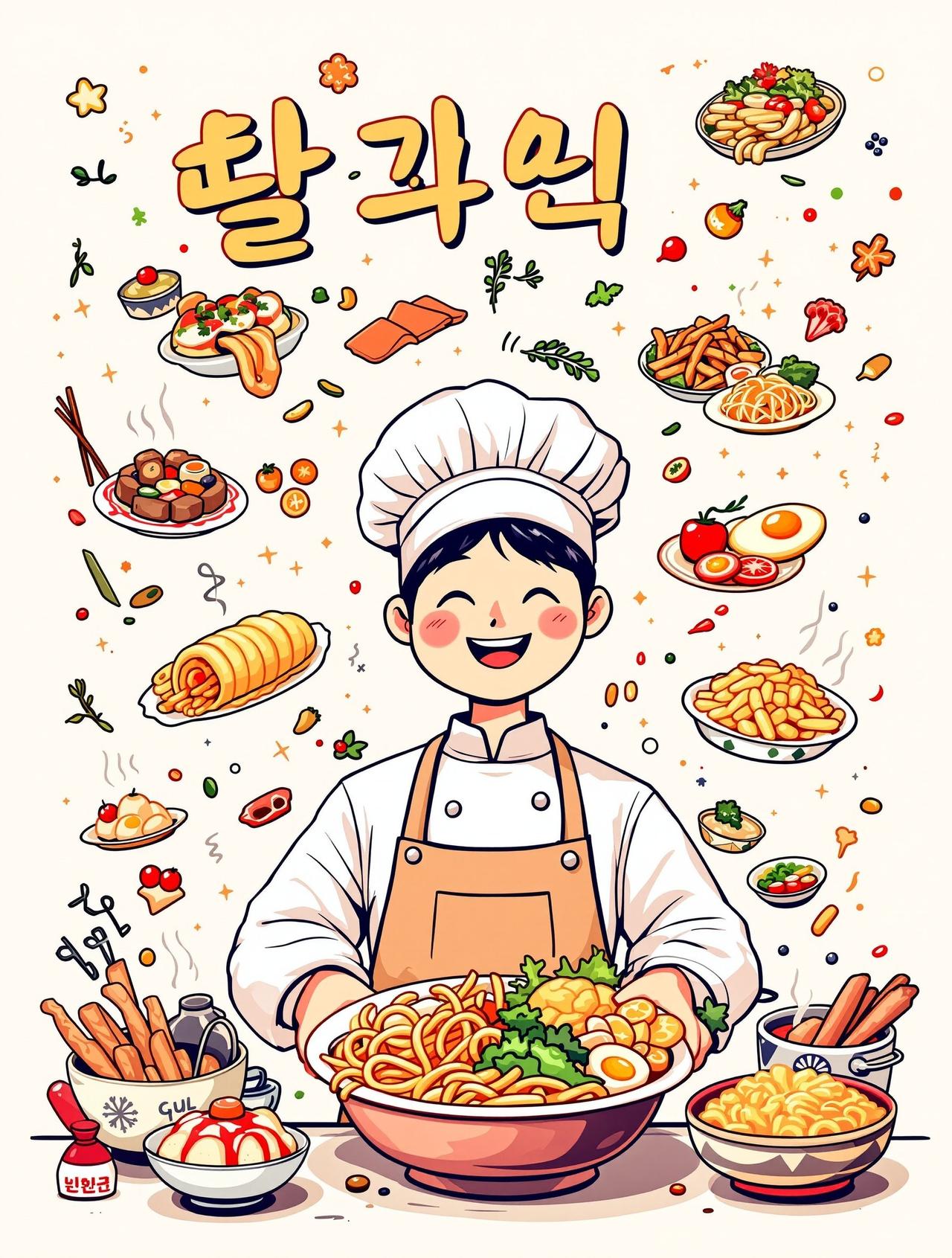 美食大冒险 - 3D动漫热门漫画封面