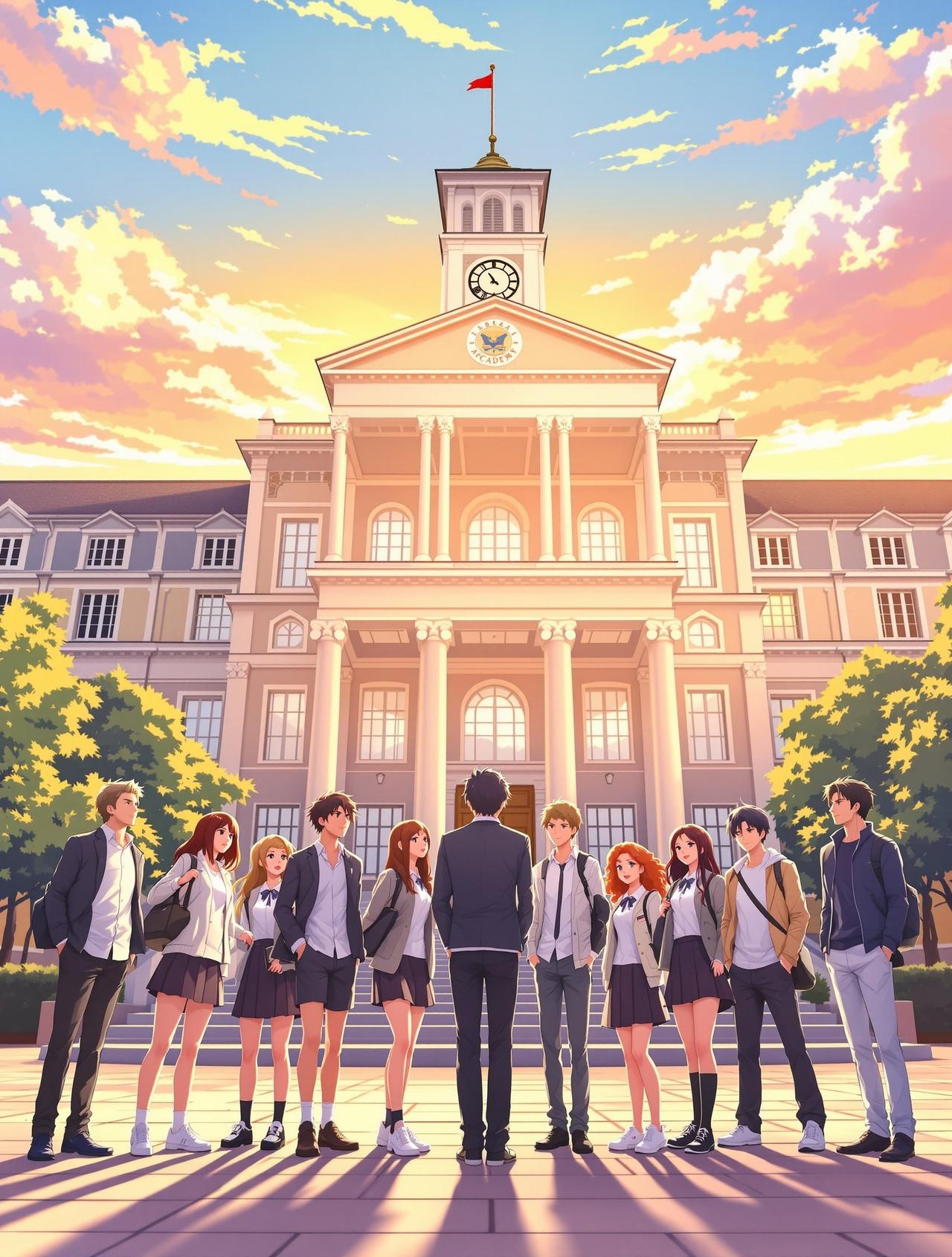 星海学院 - 3D动漫热门漫画封面